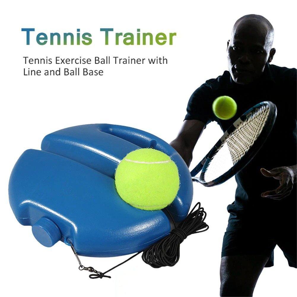 Set pentru antrenament de tenis minge cu elastic