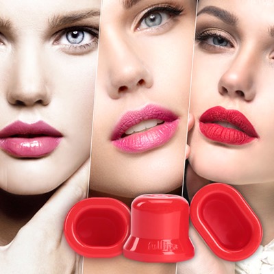 Set 3 x Fullips - dispozitiv marire buze natural
