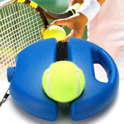 Set pentru antrenament de tenis minge cu elastic