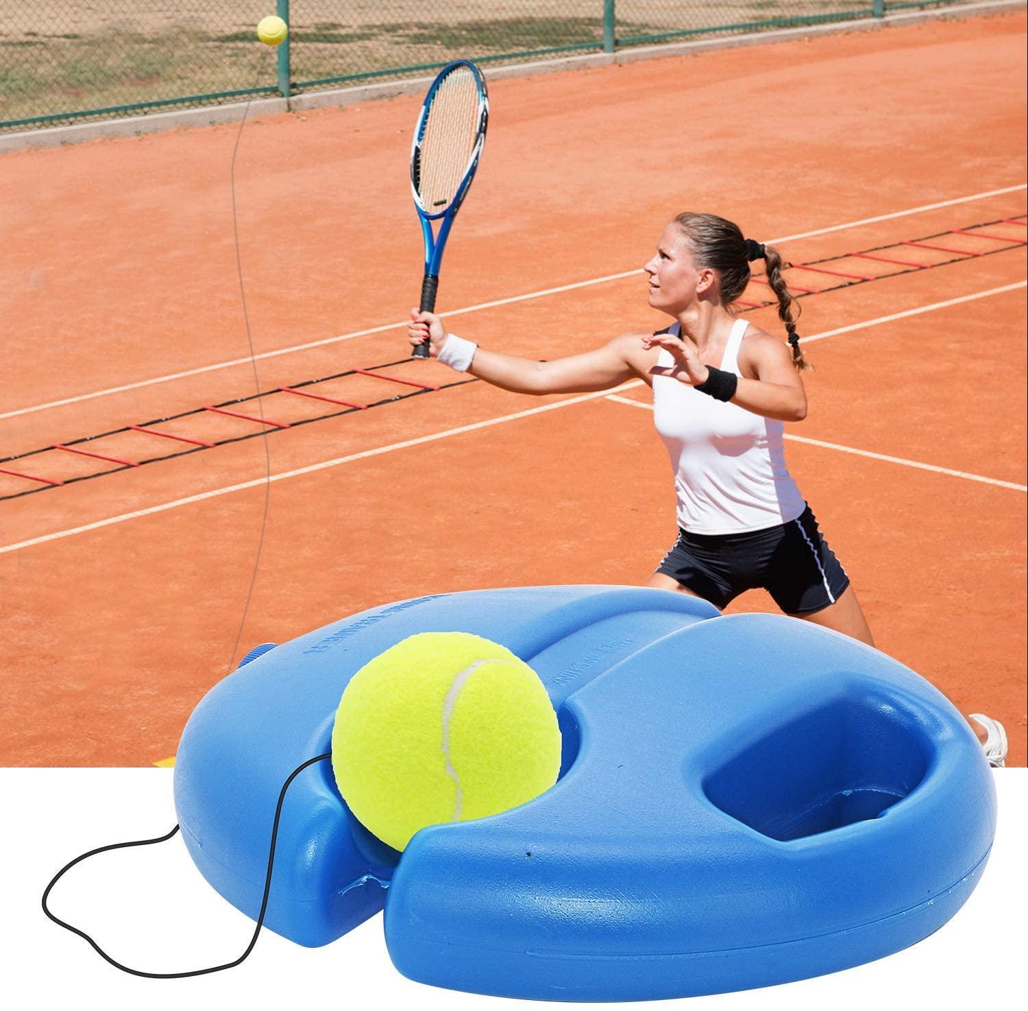 Set pentru antrenament de tenis minge cu elastic