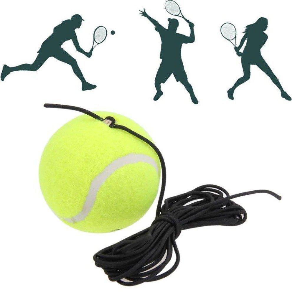 Set pentru antrenament de tenis minge cu elastic