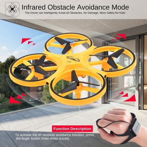 Drona anticoliziune, Quadcopter, Inductie, Gesture Control