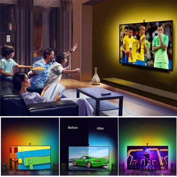 Banda LED ambientala pentru TV sau camera