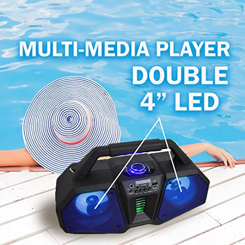 Boxa Bluetooth Surround ZQS-4216 cu lumina LED