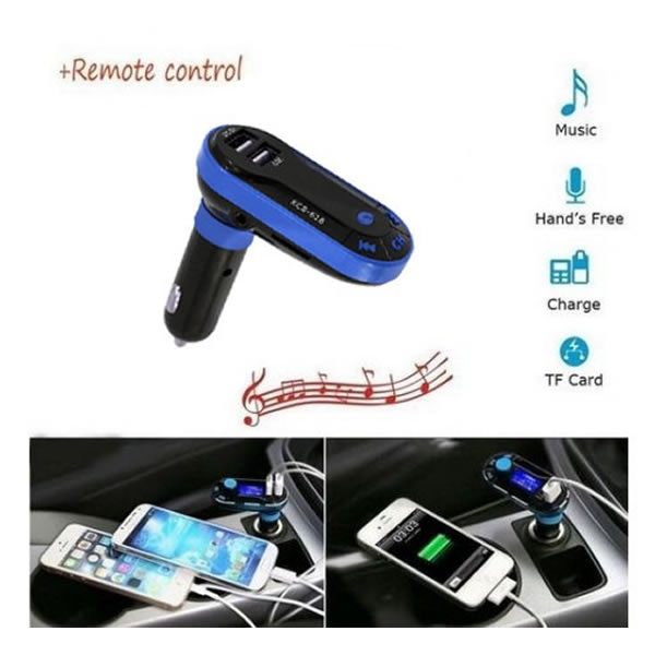 Modulator Auto Bluetooth Wireless HandsFree - dual USB + Stick USB 4 GB memorie