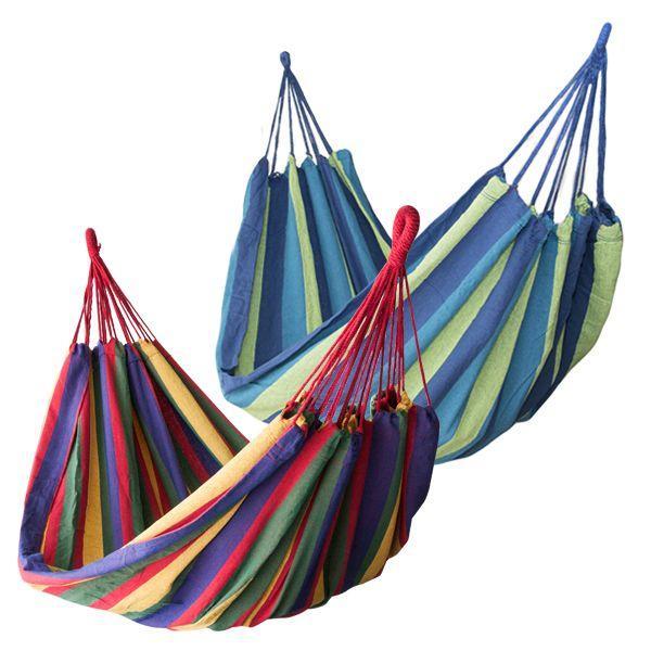 Set 2 x Hamac 180 x 80 cm, Multicolor