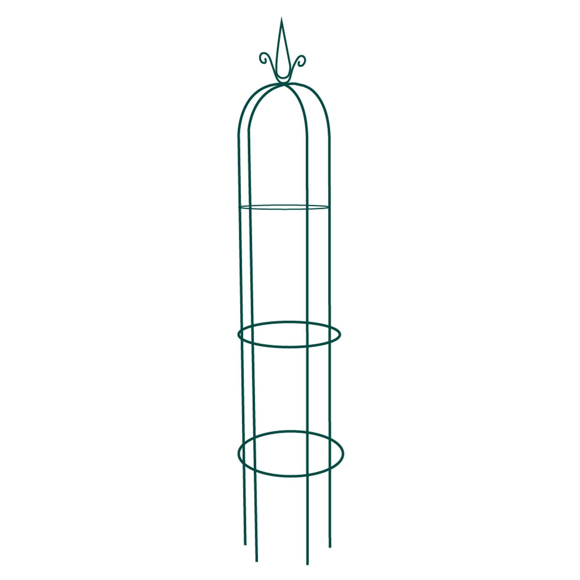 Suport metalic de gradina pentru trandafiri