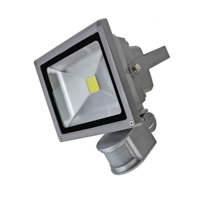 Proiector LED metalic cu senzor de miscare 10 W / 20 W / 30 W