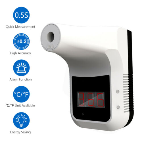 Termometru cu infrarosu pentru perete, fara contact, digital