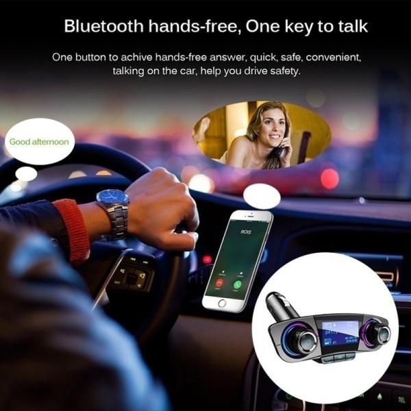 Transmitator auto FM cu MP3 Player si Bluetooth