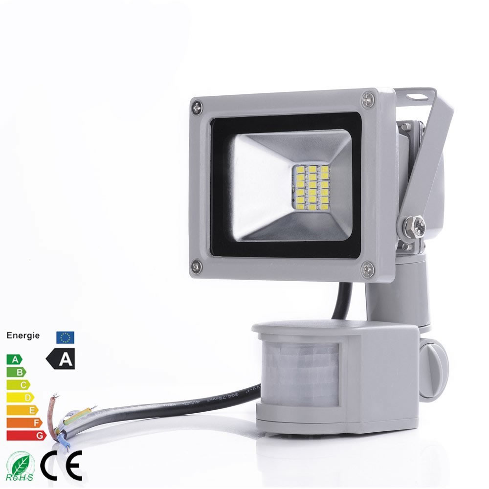 Proiector LED metalic cu senzor de miscare 10 W / 20 W / 30 W / 50 W / 70 W