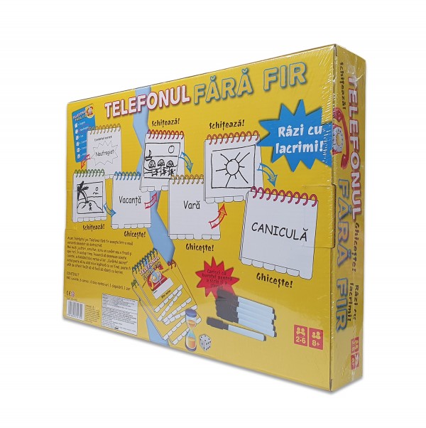 Joc de societate pentru copii - Telefonul fara fir
