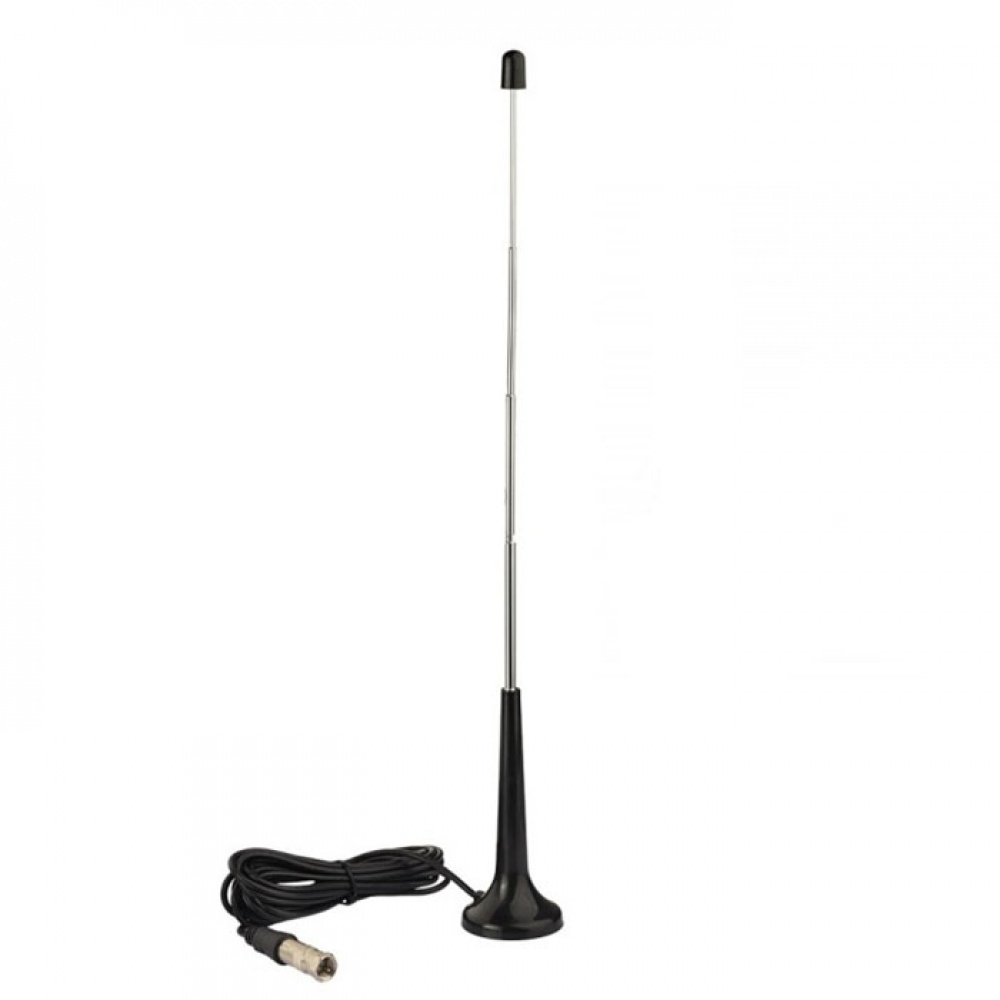 Antena extensibila semnal TV Andowl A161, baza magnetica