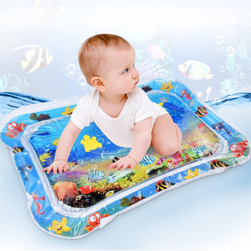 Salteluta interactiva cu apa + Protectie apa cap bebe baie