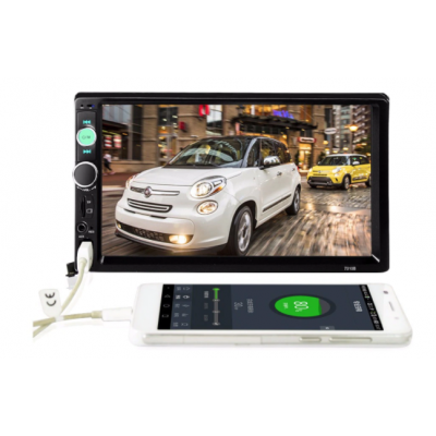 MP5 Player Auto 7010B, Bluetooth, Touchscreen, 4 x 60W, telecomanda