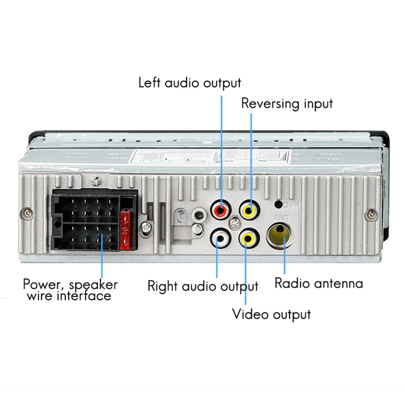 MP5 Player auto Bluetooth 4029UM, 4x60W, MP3, USB, AUX, FM