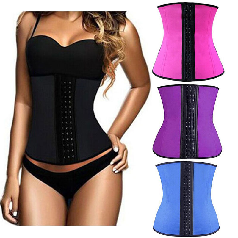 Corset modelator din latex pentru talie de viespe