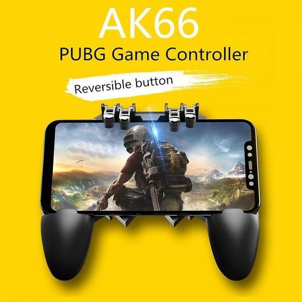 Controller gaming cu suport pentru telefon, AK66, 6 degete