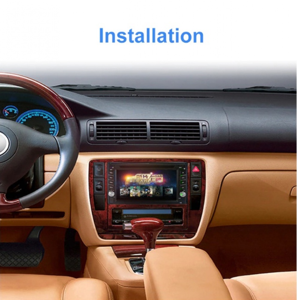 Player auto Multimedia CD-DVD GPS, telecomanda, functie marsarier