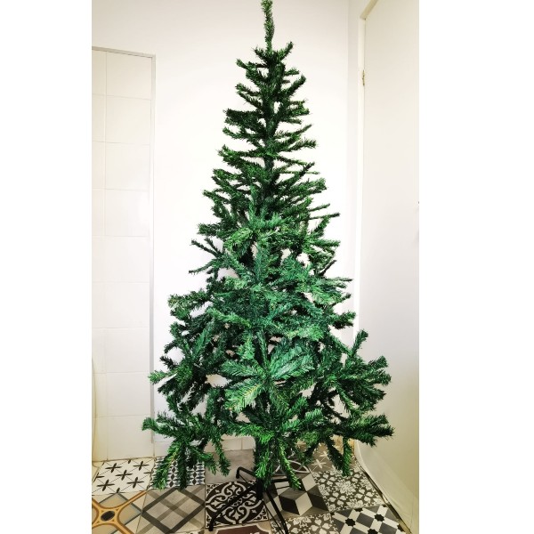 Brad artificial verde Craciun, 180 cm, 500 de crengute