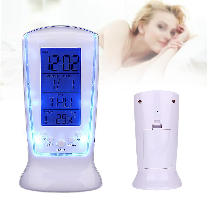 Ceas cu alarma si termometru digital, model DS 510