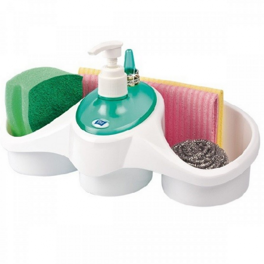 Dispenser triplu bucatarie + Dispenser detergent vase