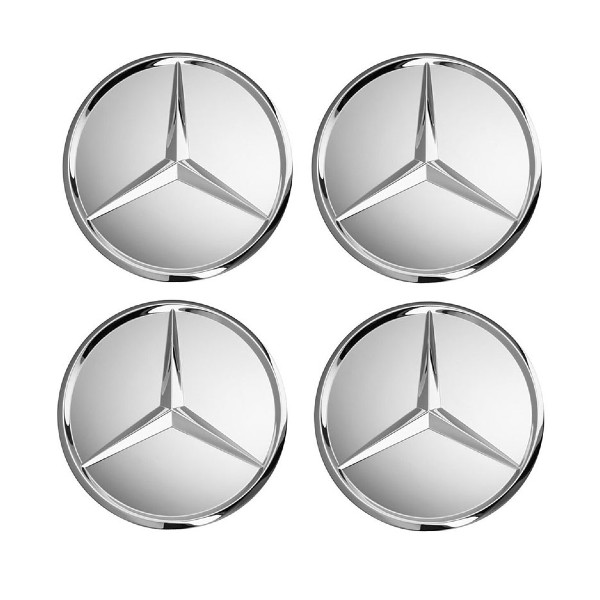 Set 4 capace jante de aliaj, model Mercedes