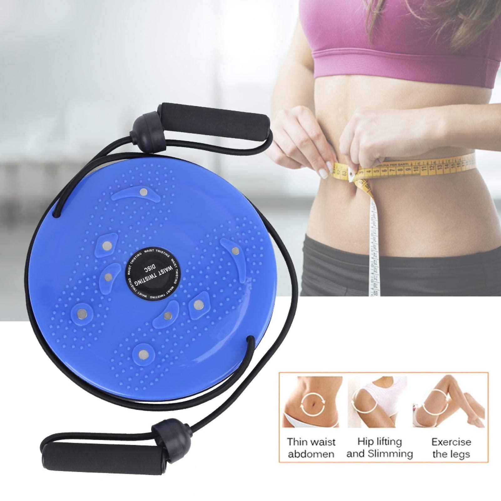 Disc rotativ de fitness cu corzi elastice