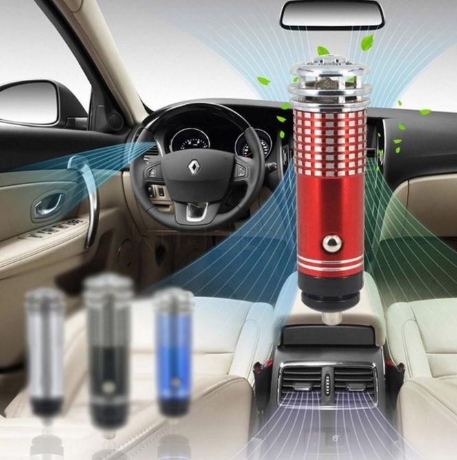 Ionizator auto 12V. Purificator aer pentru masina.