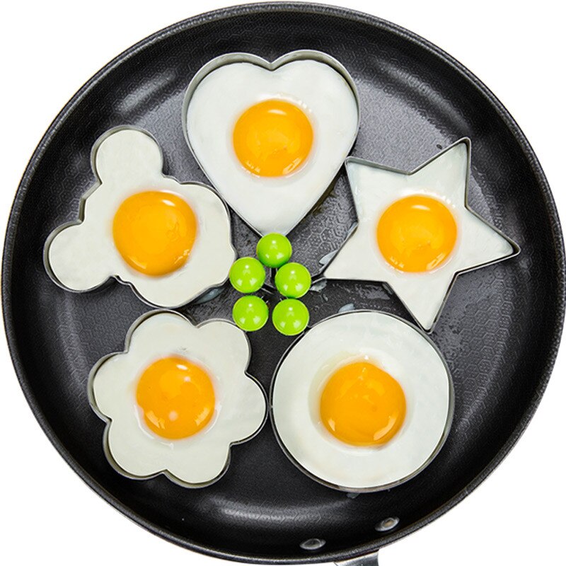 Set 5 forme pentru oua ochiuri sau micul dejun