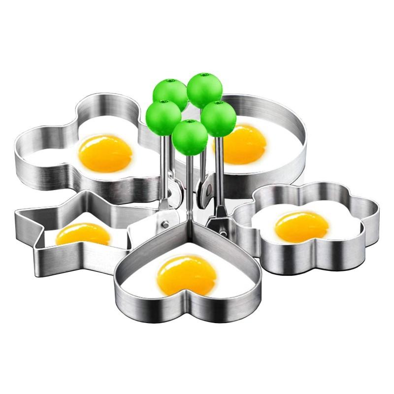 Set 5 forme pentru oua ochiuri sau micul dejun