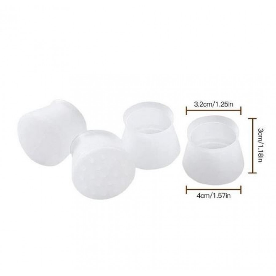 Set protectii din silicon pentru mobila sau picioarele scaunelor