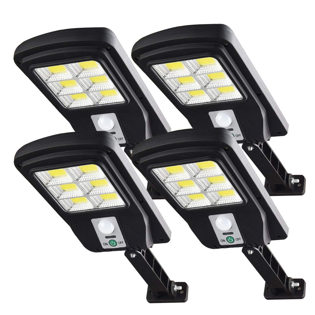 Lampa solara 6 LED SMD cu senzor de miscare si lumina