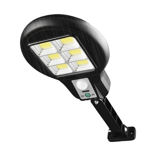 Lampa solara LED 6 SMD cu senzor de miscare si lumina