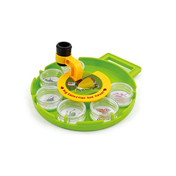 Microscop educativ pentru copii - caseta cu insecte