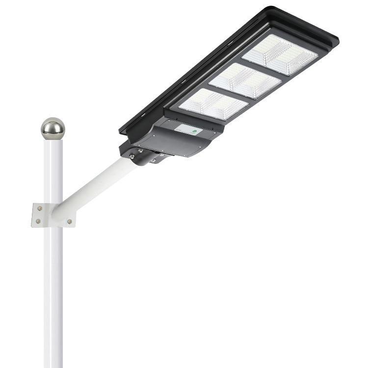 Lampa solara stradala LED, Jortan 300W, suport, telecomanda