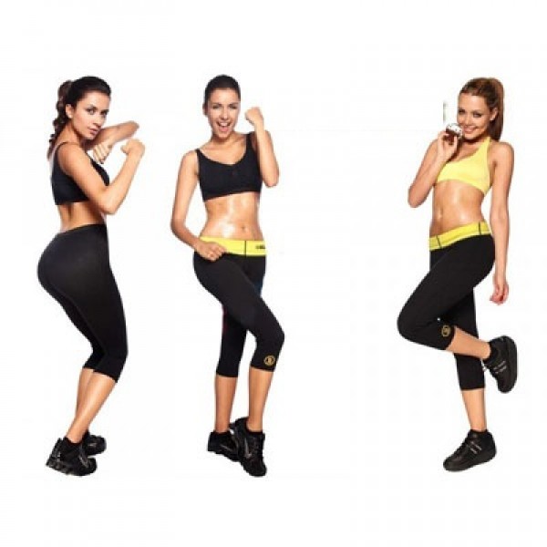 Set costum din neopren pentru slabit: Pantaloni + Bustiera