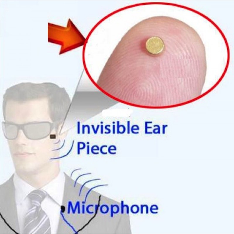 Sistem fara fir cu casca wireless invizibila, nedetectabila