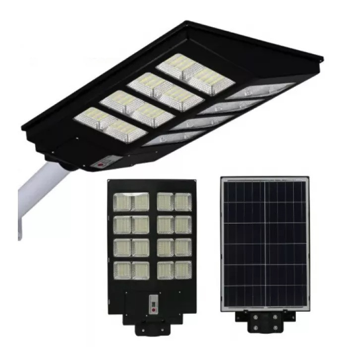 Lampa solara stradala, dubla, 640 LED, 800 W