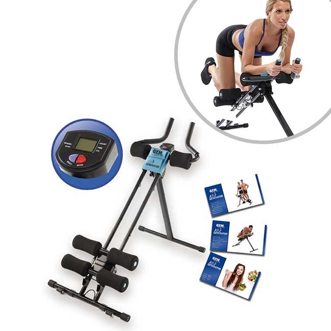 Aparat multifunctional de fitness pentru fese si abdomen