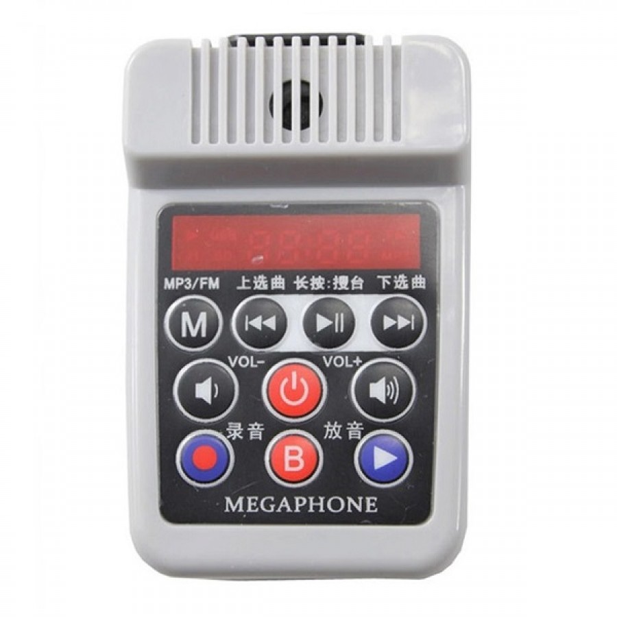 Megafon auto cu inregistrare, portafon cu port USB, 12V, CA - 130AM