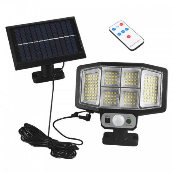 Lampa solara 146 LED SMD, senzor de miscare