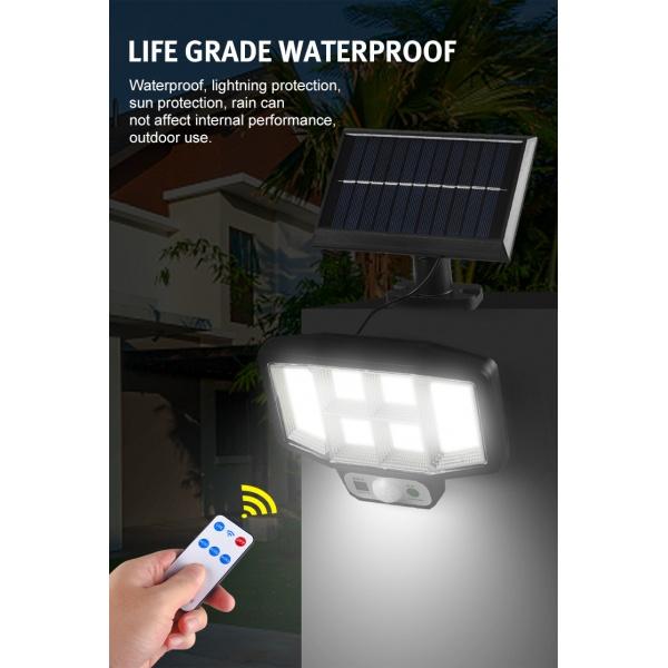 Lampa solara 146 LED SMD, senzor de miscare