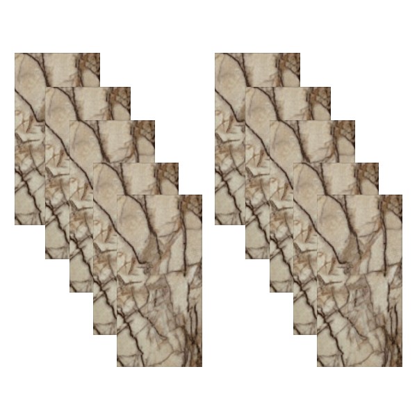 Set 5 x Tapet adeziv 3D Marble Cracks 30x60 cm