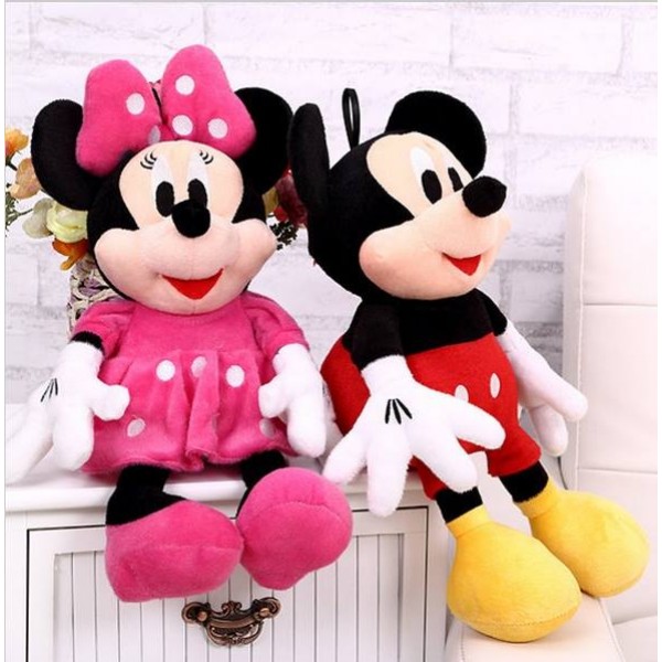 Jucarie din plus Minnie Mouse sau Mickey Mouse 30 cm