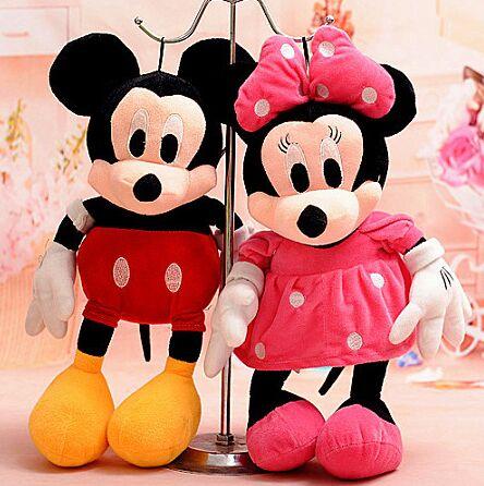 Jucarie din plus Minnie Mouse sau Mickey Mouse 50 cm