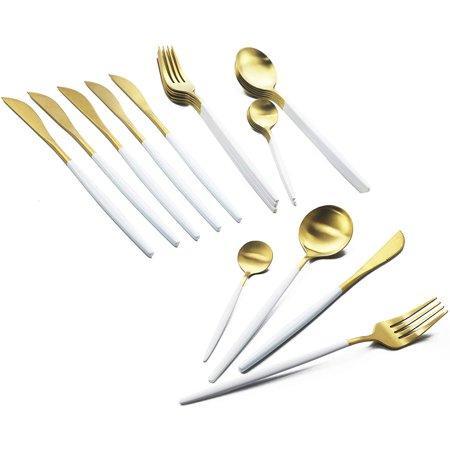 Set 24 tacamuri DeLuxe, Alb