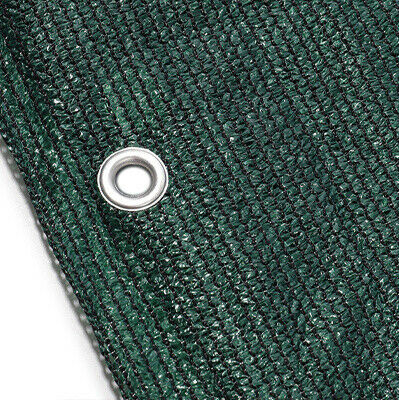 Plasa verde de umbrire antivant, cu inele, 160 gr/mp, 1 M x 5/10 M