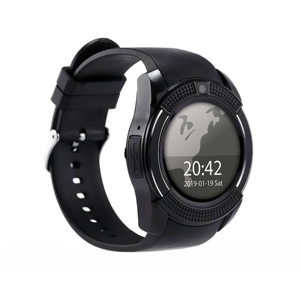 Smartwatch V8 cu functie apelare, SMS, camera, Bluetooth, Android