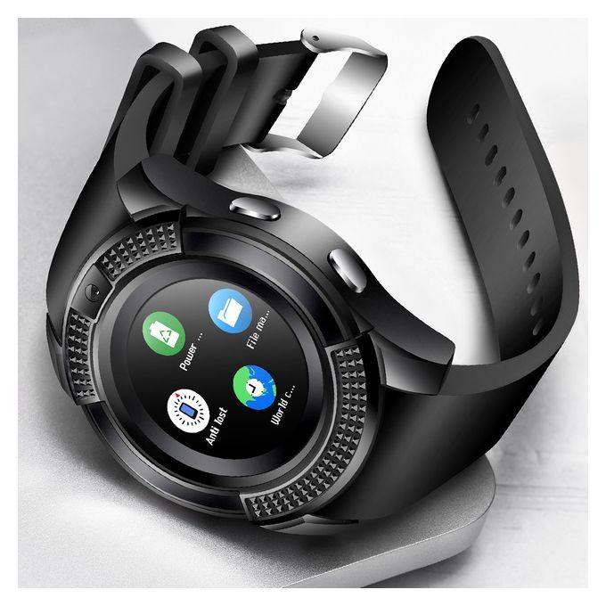 Smartwatch V8 cu functie apelare, SMS, camera, Bluetooth, Android